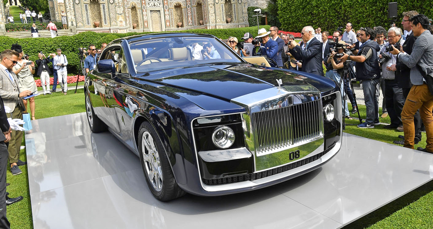 Rolls-Royce Sweptail là mẫu xe ô tô đẹp được giới nhà giàu ưa thích