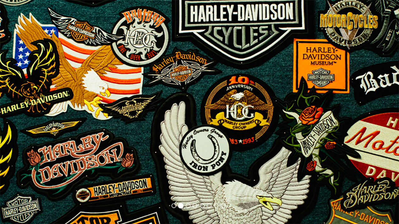 Logo thương hiệu của Harley Davidson từ trước đến nay