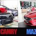 Mazda 6 hay Toyota Camry1